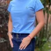 Azul_ML4 Imagen modelo de camiseta