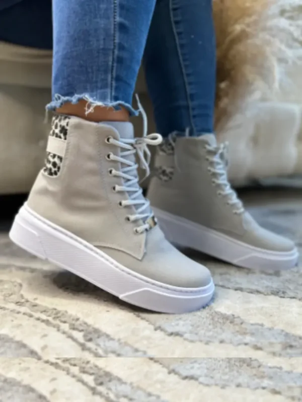 Bota_Print_Gris Imagen del calzado dama bota Print