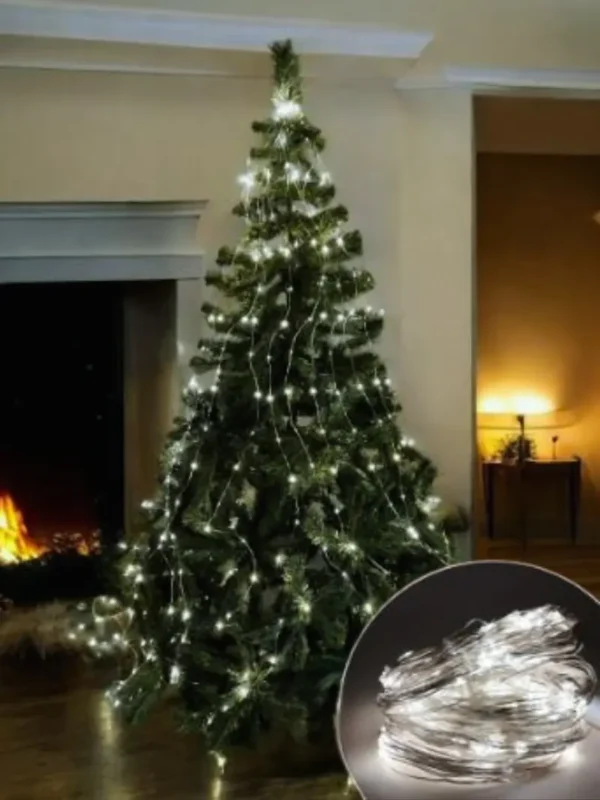 Línea Cascada Micro LED Árbol 400 Luces 200 cm