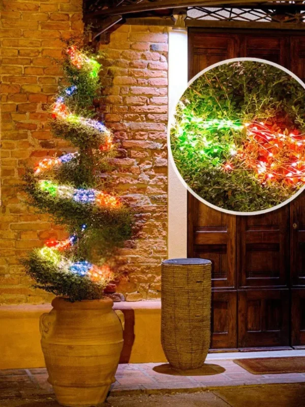 Línea Cascada Micro LED Árbol 400 Luces 200 cm