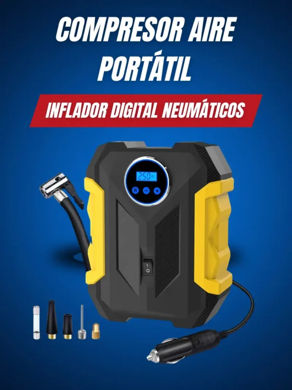 Imagen del compresor aire portátil Carsun