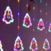 Cortina Intercalada Arboles Luces Led 3M