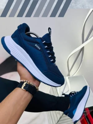 Deportivo_Boss_Azul Imagen modelo calzado deportivo