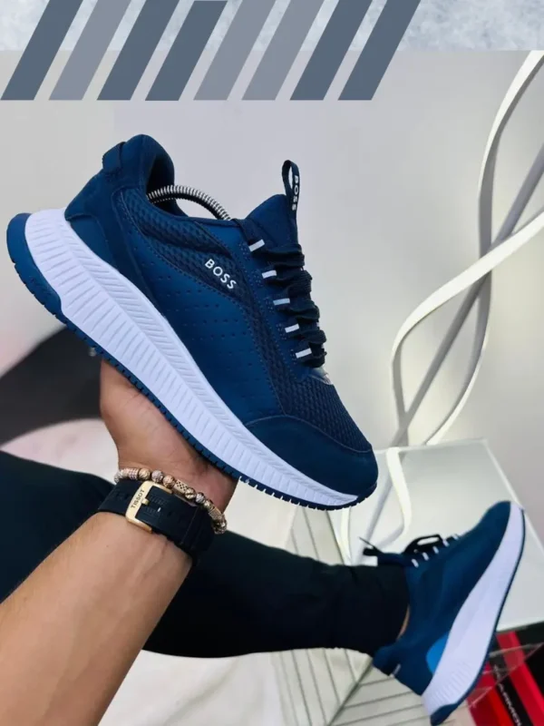 Deportivo_Boss_Azul Imagen modelo calzado deportivo
