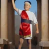 Disfraz_Dios_Griego_Niño Imagen niño con disfraz del personaje