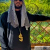 Disfraz_Jeque_Arabe_Adulto Imagen adulto con disfraz del personaje