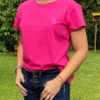 Fucsia_ML4 Imagen modelo de camiseta