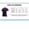 Imagen medidas tallas camisetas