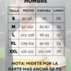 Medidas camisetas para caballero