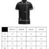 Imagen medidas tallas camisetas polo
