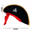 Medidas_Sombrero_Niño Sombrero Pirata Niño y Adulto