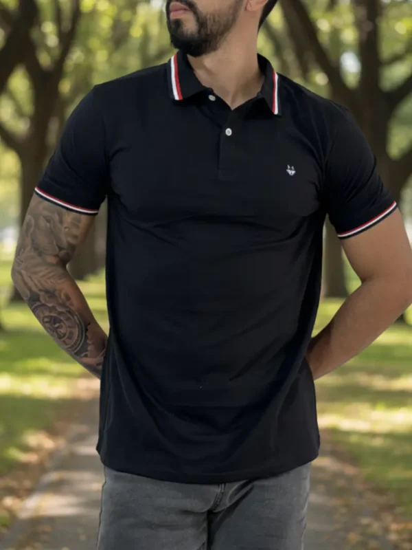 Negro_J3 Imagen modelo de camiseta