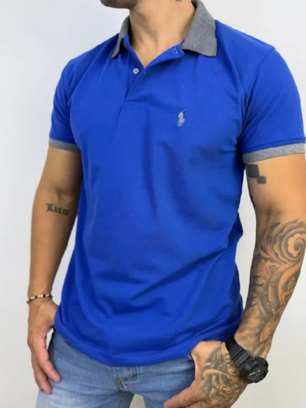 Pack X 3 Polos Ralph Lauren doble tono