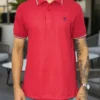 Rojo_J8 Camiseta Polo Jerarquía J8
