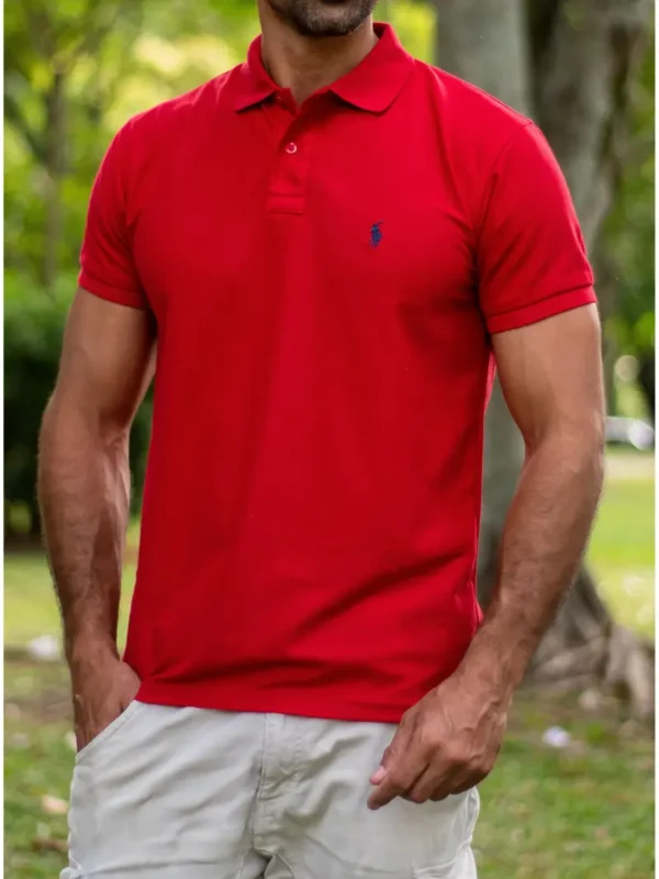 Camiseta Polo Tipo Ralph Lauren