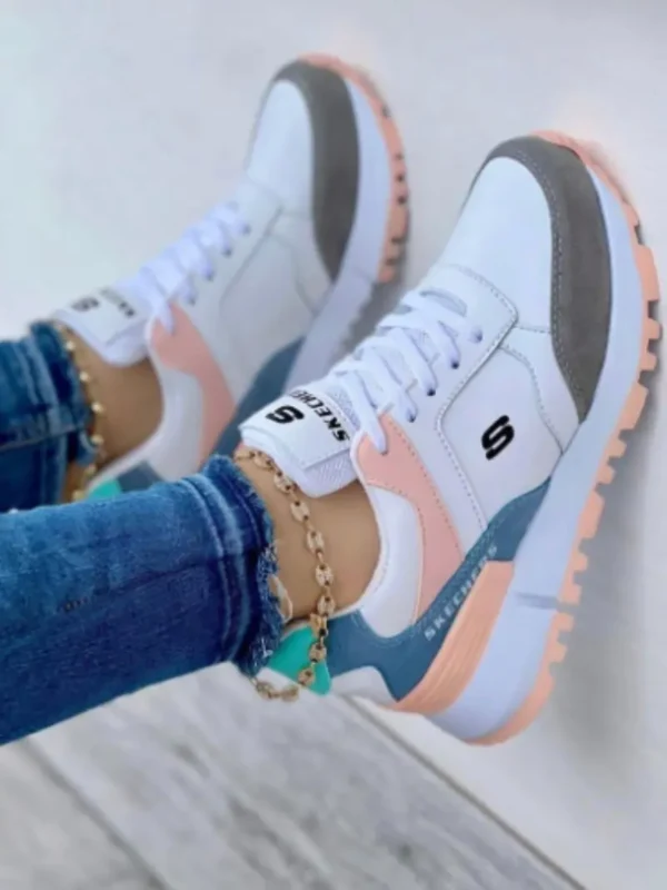Skecher_Blanco_Curuba Imagen modelo calzado deportivo