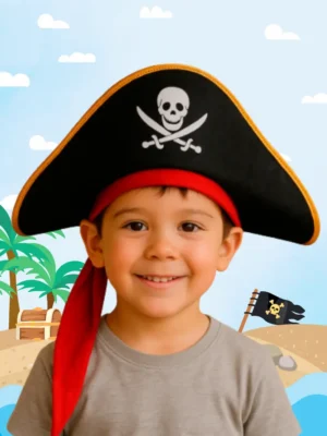 Sombrero_Pirata_Niño Imagen niño con sombrero de Pirata