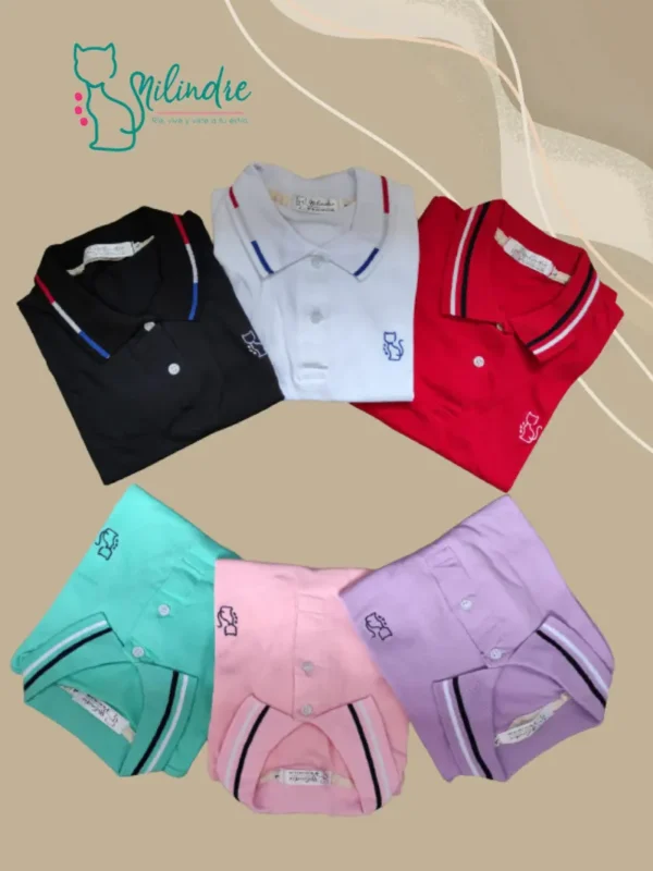 Variedad_MLE2 Imagen modelo de camiseta diversos colores